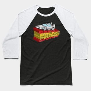 Back To The Future Delorean Baseball T-Shirt